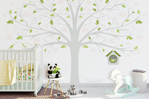 Фотообои в интерьере артикул BabyWorld 13, BABY WORLD, Wall street