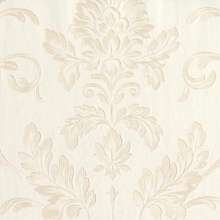 Бежевые обои с вензелями Sirpi Italian Silk 7 1VN 21788