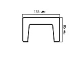 Артикул Брус 135X85X2000, Белое Дерево, Архитектурный брус, Cosca в текстуре, фото 2