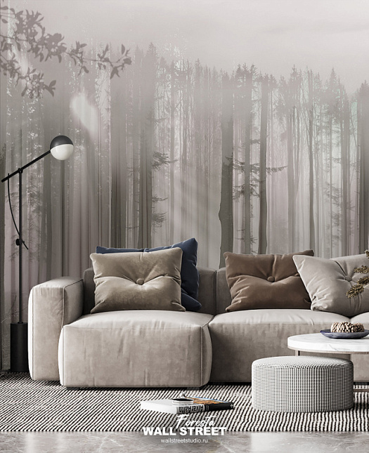 Фотообои в интерьере артикул Foresta 8, FORESTA, Wall street