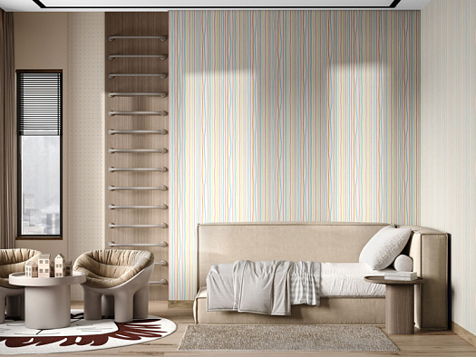 Обои в интерьере артикул KM7809, Weekend, Kerama Marazzi