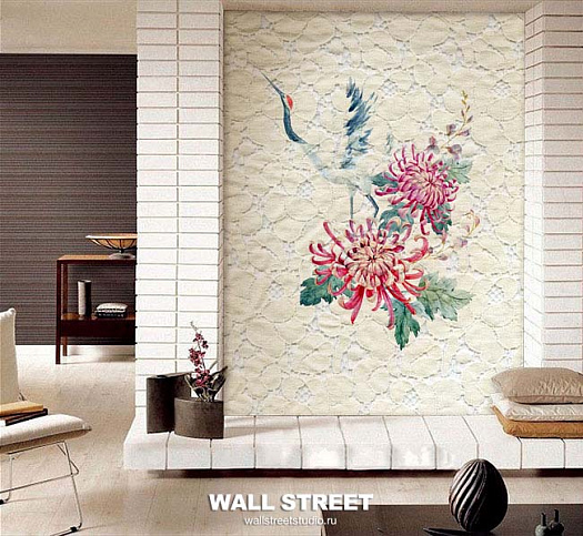 Фотообои в интерьере артикул Chinoserie 16, CHINOSERIE, Wall street